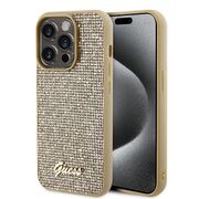 Husa premium  iPhone 15 Pro Max pentru Guess Elegance Series - Auriu