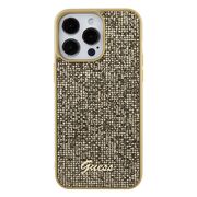 Husa premium  iPhone 15 Pro Max pentru Guess Elegance Series - Auriu