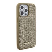 Husa premium  iPhone 15 Pro Max pentru Guess Elegance Series - Auriu