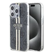 Husa premium  iPhone 15 Pro Max pentru Guess Elegance Series - Gri inchis