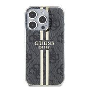 Husa premium  iPhone 15 Pro Max pentru Guess Elegance Series - Gri inchis