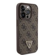 Husa premium  iPhone 15 Pro Max pentru Guess Elegance Series - Maro