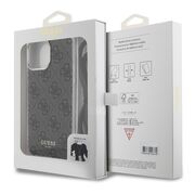 Husa premium  iPhone 15 Pro Max pentru Guess Elegance Series - Negru darth vader