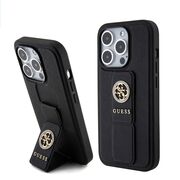 Husa premium  iPhone 15 Pro Max pentru Guess Elegance Series - Negru royal
