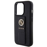 Husa premium  iPhone 15 Pro Max pentru Guess Elegance Series - Negru royal