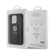 Husa premium  iPhone 15 Pro Max pentru Guess Elegance Series - Negru royal