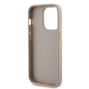Husa premium  iPhone 15 Pro pentru Guess Elegance Series - Auriu