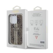 Husa premium  iPhone 15 Pro pentru Guess Elegance Series - Gri deschis