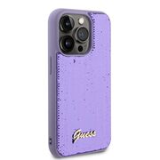 Husa premium  iPhone 15 Pro pentru Guess Elegance Series - Lavanda
