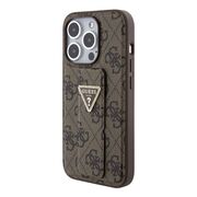 Husa premium  iPhone 15 Pro pentru Guess Elegance Series - Maro