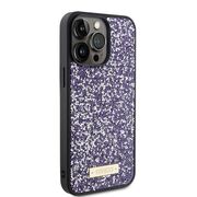 Husa premium  iPhone 15 Pro pentru Guess Elegance Series - Mov