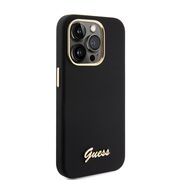 Husa premium  iPhone 15 Pro pentru Guess Elegance Series - Negru