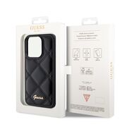 Husa premium  iPhone 15 Pro pentru Guess Elegance Series - Negru