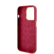 Husa premium  iPhone 15 Pro pentru Guess Elegance Series - Rosu