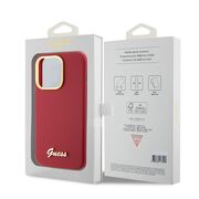 Husa premium  iPhone 15 Pro pentru Guess Elegance Series - Rosu