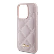 Husa premium  iPhone 15 Pro pentru Guess Elegance Series - Roz deschis