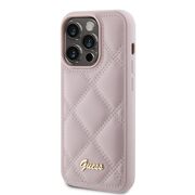 Husa premium  iPhone 15 Pro pentru Guess Elegance Series - Roz deschis