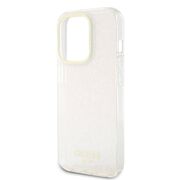 Husa premium  iPhone 15 Pro pentru Guess Elegance Series - Roz inchis