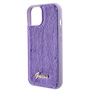 Husa premium  iPhone 15 pentru Guess Elegance Series - Mov