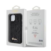 Husa premium  iPhone 15 pentru Guess Elegance Series - Negru denim