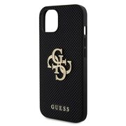 Husa premium  iPhone 15 pentru Guess Elegance Series - Negru electric