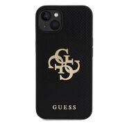 Husa premium  iPhone 15 pentru Guess Elegance Series - Negru electric