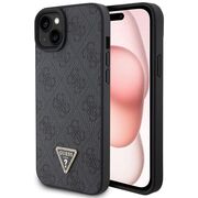 Husa premium  iPhone 15 pentru Guess Elegance Series - Negru royal