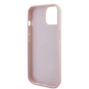 Husa premium  iPhone 15 pentru Guess Elegance Series - Roz