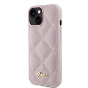 Husa premium  iPhone 15 pentru Guess Elegance Series - Roz