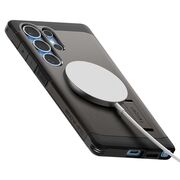 Husa premium pentru  Samsung Galaxy S25 Ultra Spigen - Tough Armor MagSafe kickstand - Gun Metal