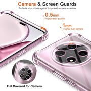 Husa pentru  Honor Magic 7 Lite Slim Anti-Shock 1.5mm reinforced 4 corners, Transparent
