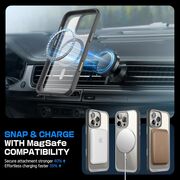 Husa iPhone 16 Pro Max Supcase Unicorn Beetle Slim Clear MagSafe, gri