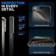 Husa iPhone 16 Pro Max Supcase Unicorn Beetle Slim Clear MagSafe, gri