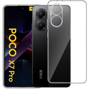 Husa pentru  Poco X7 Pro, Anti-Shock 1.5mm, cu protectie lentile, Transparent