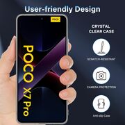 Husa pentru  Poco X7 Pro, Anti-Shock 1.5mm, cu protectie lentile, Transparent