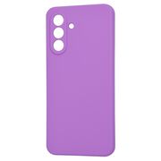 Husa pentru  Samsung Galaxy A56 Liquid Silicone cu MagSafe, subțire, captusita cu microfibra, anti amprentă, protectie cameră foto, Mov
