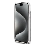Husa premium  iPhone 15 Plus pentru Guess Elegance Series - Gri inchis