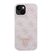 Husa premium  iPhone 15 Plus pentru Guess Elegance Series - Roz