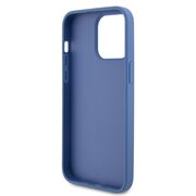 Husa premium  iPhone 15 Pro pentru Guess Elegance Series - Albastru deschis