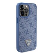 Husa premium  iPhone 15 Pro pentru Guess Elegance Series - Albastru deschis
