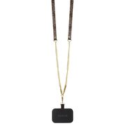 Husa premium  iPhone 15 Pro pentru Guess Elegance Series - Maro deschis