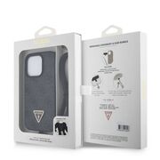 Husa premium  iPhone 15 Pro pentru Guess Elegance Series - Negru denim