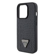 Husa premium  iPhone 15 Pro pentru Guess Elegance Series - Negru electric