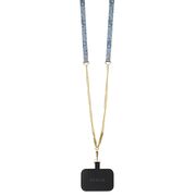Husa premium  iPhone 15 pentru Guess Elegance Series - Albastru