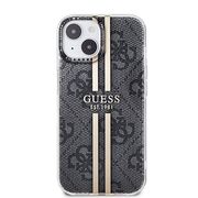 Husa premium  iPhone 15 pentru Guess Elegance Series - Gri inchis