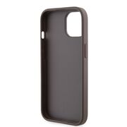 Husa premium  iPhone 15 pentru Guess Elegance Series - Maro inchis