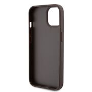 Husa premium  iPhone 15 pentru Guess Elegance Series - Maro