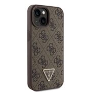 Husa premium  iPhone 15 pentru Guess Elegance Series - Maro