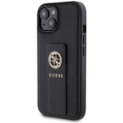 Husa premium  iPhone 15 pentru Guess Elegance Series - Negru electric