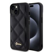 Husa premium  iPhone 15 pentru Guess Elegance Series - Negru